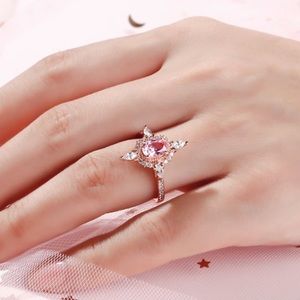 Pink Morganite Ring